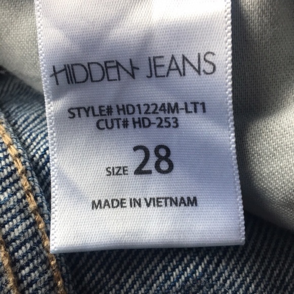 Hidden Tracey High Rise Lace Cropped Frayed Denim Jeans - Picture 7 of 7